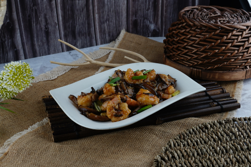 Shrimps with BlackMushroom