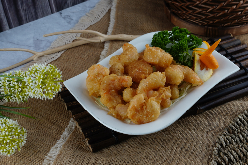 Deep Fried Shrimps