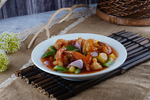 Sweet & Sour Prawns