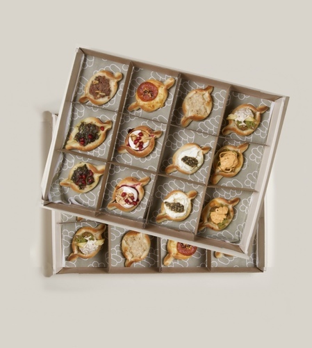 Mini Pide Box - 24 pcs - An assortment of 24 mini pides of your choice