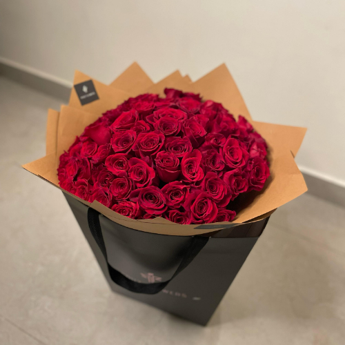 The Queen Bouquet - contains 50 to 60 roses