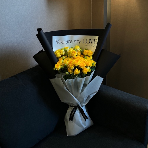yellow blooming