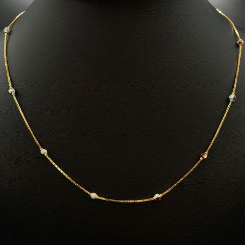 Necklace - Weight 7.030 grams Length 52 cm