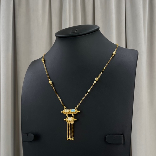 Necklace - Weight 10.230 grams Length 58 cm