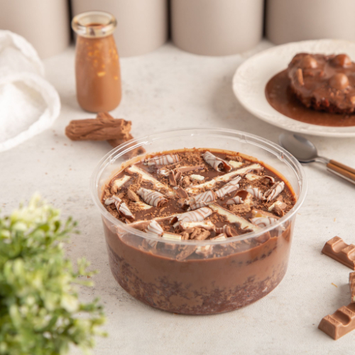 Kinder Pudding Trifle - Small size truffle kinder pudding