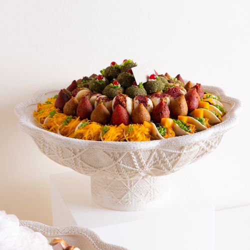 الصينيه البيضاء العيد موالح