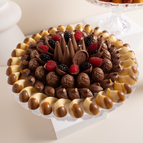 Crystal pearl chocolate