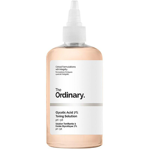 Products.Q8 co. - The Ordinary Glycolic Acid toner 240ml - The scrub toner removes dead skin
The scrub toner lightens the complexion
The scrub toner cleanses the skin
Exfoliating toner reduces pore size