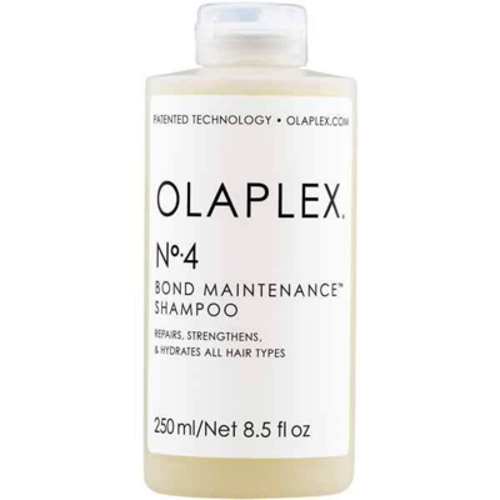 Products.Q8 co. - Olaplex No.4 Bond Maintenance Shampoo 250ml - Repairs and maintains bonds within the hair 
- Eliminates frizz and flyaways 
- Reduces breakage