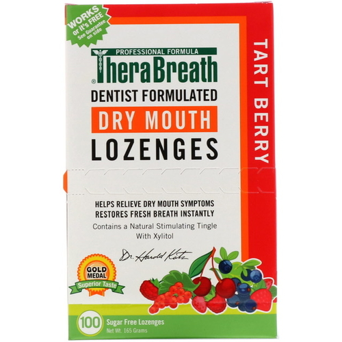 Products.Q8 co. - Thera BREATH DENTIST FORMULATED DRY MOUTH- tart berry - Breath freshener with tart berries 
Moisturizes
the inside of the mouth and prevents dry tongue and throat
It
helps to produce saliva in a very gentle manner, which moisturizes the mouth
It
makes the breath fresh and fragrant
 It
has absolutely no vegetarian side effects and is free of sugar and alcohol
Eliminates
bad breath in the morning