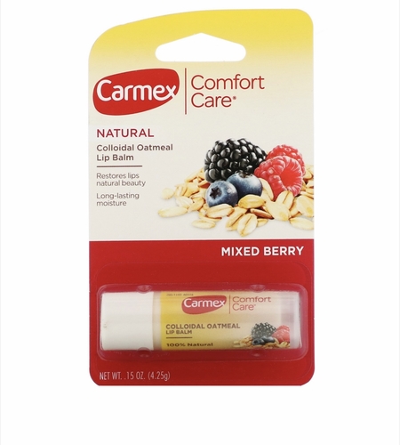 Products.Q8 co. - Carmex lip balm, mixed berry    ‎ - Moisturizes, cures and protectsHelps relieve and treat lip sores and chapped lips Contains camphor which acts as an external analgesic


‎