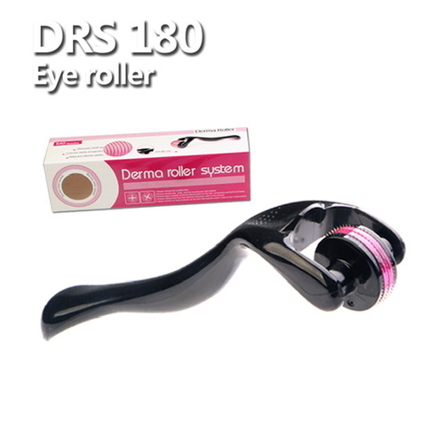 Products.Q8 co. - DermaRoller 180 Titanium Needles for eyes area - Derma rollers have become increasingly popular over the last decade, and many women and men use them as part of their skincare regime. It has proven results that indicate that over time this product not only helps you attain glowing skin but also decreases any further requirements or procedures to add to control your aging skin.