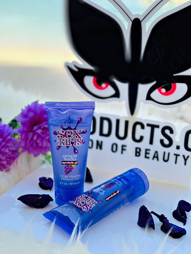 Products.Q8 co. - Sex tarts gel - grape soda 59 ml  ‎ - Gel delivers smooth lubrication for increased sensitivity
Adds a pleasing, delicious taste to excite foreplay