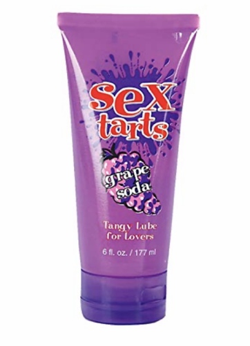 Products.Q8 co. - Sex tarts gel - grape soda 177 ml - Gel delivers smooth lubrication for increased sensitivity
Adds a pleasing, delicious taste to excite foreplay