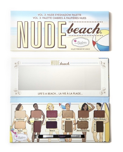 Products.Q8 co. - TheBalm cosmetics NUDE BEACH - Nude Eyeshadow Palette