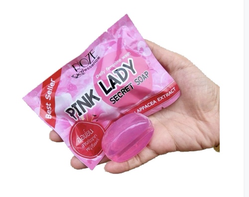 Products.Q8 co. - Pink lady secret soap - Pink Lady Secret Soap PREMIUM EFFECTIVE for wash Vagina Reduce Female Odor smelly,fitting Virgin Soap Herbal Healthy Lady
Vaginal Discharge - Odor Reduction-Fit&Firm Sex
Pink Lady Secret Soap Natural Herbal Solution to Tight Vagina 
Kill bacteria and anti-inflammation
Cleansing vaginal and nourish ovary and uterus
Repair vaginal cell and enhance vaginal activity for women
Soap bar natural cleanser vaginal 100% herbal, No side effect
Formula vaginal tightening and relief vaginal odor
Vaginal odor is an ordinary problem among female.Vaginal odor can be really embarrassing 
therefore ,it is necessary to treat it as soon as possible.

Ingredients : 100% pure herbal extracts without chemicals or harmful substances.
Made from Thai herb Repairs grass. Pueraria white, Ginseng thousand years, Tanaka,Wan Nang Kham, Honey wild Asiatic extract, Vitamin E, Sodium Strearte,Sodium hydroxide,Coconut oil,Stenric acid, Etc,

Barbed grass extract (Centotheca Lappacea Extract) The grass known in Thai as Ya Hee Yoom, 
or 'Ya Repair'(literally the grass that repairs) barbed grass 
has long been used in Thailand to treat women post labour, as it is believed to help heal wounds 
and tears on the labia, and help to tighten the respective muscles.

How to use :  Gently apply to the feminine area and rinse off completely Use every day 2 time then rinse with water or left 3-5 minutes in the daily to use regularly , 
Continuous use for 1-2 weeks to feel tighten.It is recommended to use pink Lady secret soap every day to enjoy its tightening effects and maintaining vaginal.
Its package is pink so you know this soap best quality for woman only