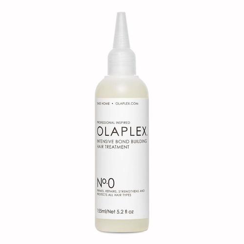 Products.Q8 co. - OLAPLEX No 0 Intensive Bond Building Hair Treatment( 155ml) - Uniting the all-new No. 0 Intensive Bond Building Hair Treatment with a sized-to-try tube of the world-worshipped . OLAPLEX’s No. 0 Intensive Bond Building Hair Treatment Kit takes hair repair to the next level. A supercharged addition to the range, the No. 0 Intensive Bond Building Hair Treatment has the highest dose of patented OLAPLEX technology in any take-home product. Intended to work as a two-part process, the restorative No. 0 formula acts as a primer to the No. 3, amplifying the efficacy of both treatments to rebuild hair bonds, strengthen and protect your hair's integrity. As always, the star ingredient is bis-aminopropyl diglycol dimaleate – sounds science-y but it will restore and repair chemical-treated, heat-ridden hair. Working its magic on all hair types and textures – as the whole OLAPLEX line does – this treatment works even if you’ve never tainted your locks with colour or tongs, but it's most beneficial to intensely damaged lengths; the more often No. 0 is used, the healthier your hair will become. We're obsessed! 
 How to use: No. 0 bottle should last 3-6 applications, based on hair length and density.Apply the No.0 to dry hair. Comb the product through to ensure saturation from root to tip. Wait 10 minutes, then apply OLAPLEX No.3 Hair Perfector directly on top of No.0. Comb again to saturate thoroughly, then let the treatment sit for another ten minutes. This treatment is a minimum of 20 minutes, though, just like the No.3 on its own, more significant results occur when keeping it on longer! Once completed, rinse, shampoo, and condition. We recommend the OLAPLEX No. 4 Shampoo and OLAPLEX No.5 Conditioner.