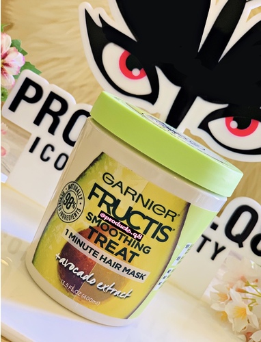 Products.Q8 co. - Garnier fructis smoothing hair mask - Softens, moisturizes and repairs damaged, dyed hair, gives vitality and shine to hair