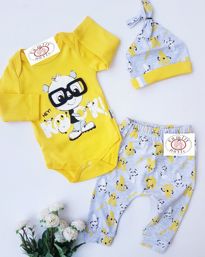 Products.Q8 co. - T-0005/ baby pajama with hat - 6 -9  Monthscotton raw from Turkey 100%