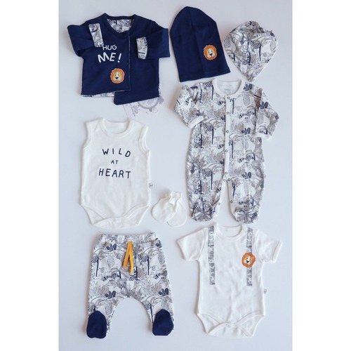 Products.Q8 co. - T-0006/ lion set for boys - 0 -3 Months
100% cotton raw from Turkey