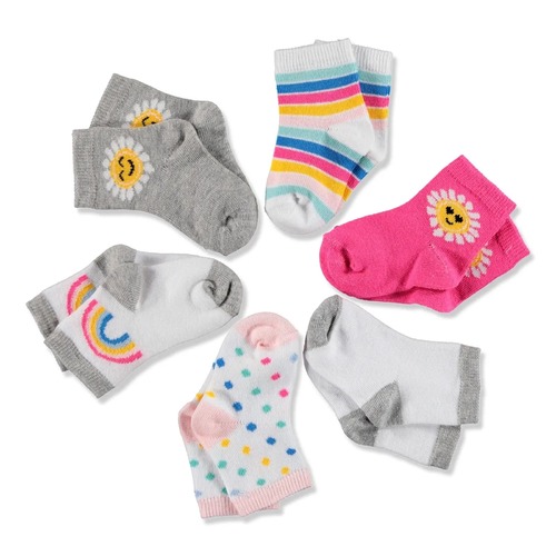 Products.Q8 co. - T-0019/ baby socks - 3 - 6 Months 6 pieces  from Turkey