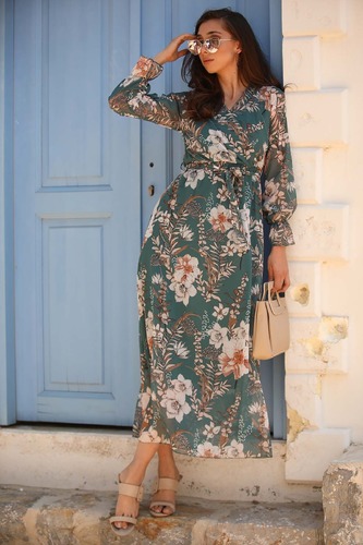 Products.Q8 co. - T-0029/ dress - Long dress
Color: like the picture
Note: 
No returns, please check the size chart