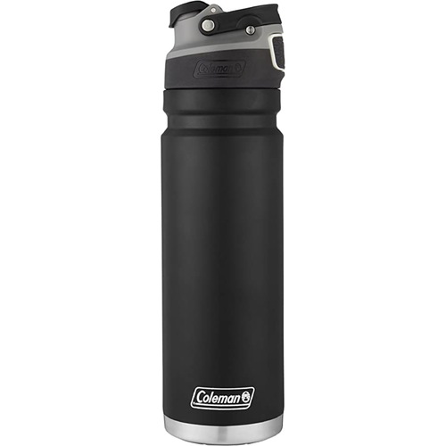 Products.Q8 co. - FreeFlow AUTOSEAL Insulated Stainless Steel Water Bottle/ 1.18 L - 1180 ml - Durable, double-walled, vacuum-insulated 18/8 stainless steel bottle keeps drinks cold up to 58 hours or hot up to 20 hoursHigh-flow spout allows you to hydrate quicklyButton-operated AUTOSEAL feature seals the lid between Sips to eliminate spills and leaks, and a patented slide lock prevents the accidental pushing of the button while you're on the goProtective spout cover keeps dirt and germs off your mouthpiece, and dropdown lid feature makes it easy to clean100% BPA-free for Peace of mind