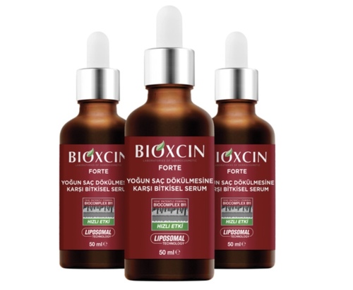 Products.Q8 co. - Bioxcin Forte serum 50 ml, 3 Ampules - Helps hair growth by strengthening weak hair follicles.
It also helps hair appear vibrant, strong and healthy by nourishing hair and scalp with its formula rich in vitamins and minerals
It also adds a healthy shine.