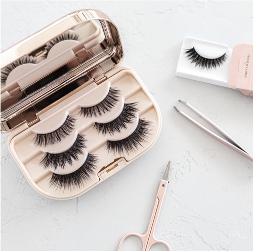 House Of Lashes Precious Gem Lash Case- Rose Quartz