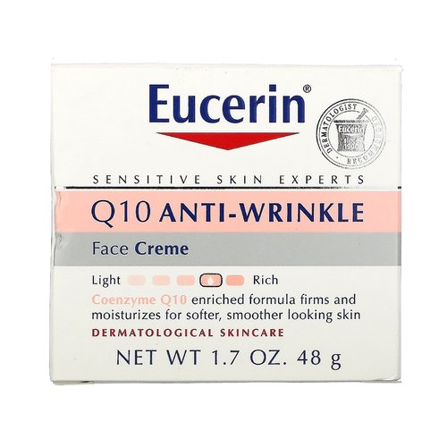 Eucerin, Q10 Anti-Wrinkle Face Creme, (48 g)
