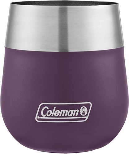 Coleman Claret Insulated Stainless Steel Glass