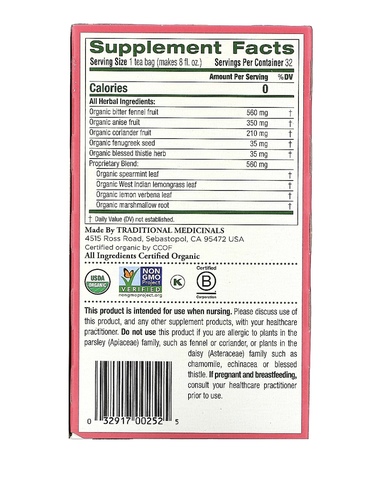 Organic Mother's Milk