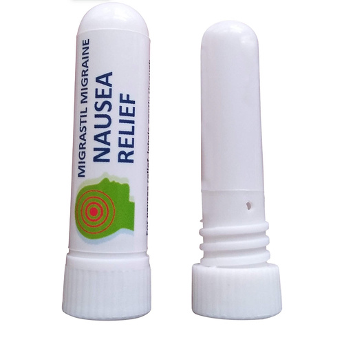 Products.Q8 co. - Migrastil Nausea Relief Inhaler - Pocket Size Nausea Relief Aromatherapy Inhaler with Natural Essential Oils - Fast Acting Gentle Relief for Feelings of Sickness & Nausea - 100% Natural
FIGHT NAUSEA - Breathe deeply from your new aromatherapy inhaler at the first sign of sickness to quickly banish your discomfort. Gently ease sickness, seasickness, and nausea caused by migraine, pregnancy or medical conditions. Escape your discomfort with this gentle, fast-acting, and drug-free aromatherapy solution.100% PURE ESSENTIAL OILS - Migrastil nausea relief inhalers are powered by natural Spearmint, Ginger, and Lavender Essential Oils. Used since ancient times as a natural and effective herbal remedy, these three oils offer you lightly scented nausea relief. No overpowering strong smell as others have! Keep the inhaler capped when not in use to preserve the freshness of those oils!