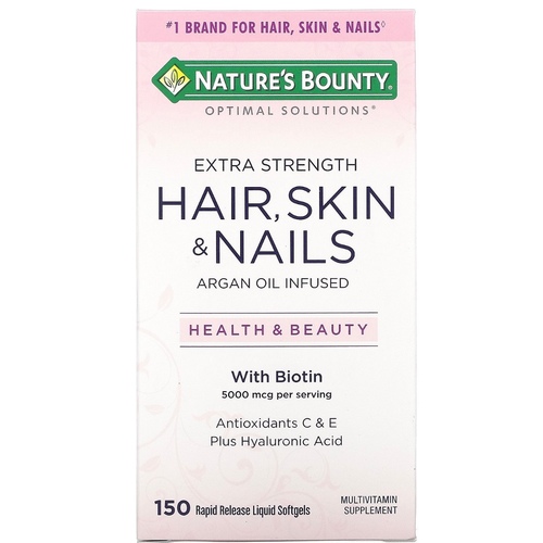 Nature’s Bounty Extra Strength Hair, Skin & Nails-150 capsules