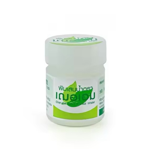 Products.Q8 co. - Thai Herbal Borneol Inhalant - Treatment for nasal congestion because of cold,relif of dizziness,carsick,seasick,swell stung by insect,muscle ache,sprain and muscular pain. Indication : inhale or apply on the affected area.