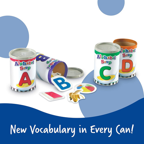 Alphabet Soup Sorters-208 pieces