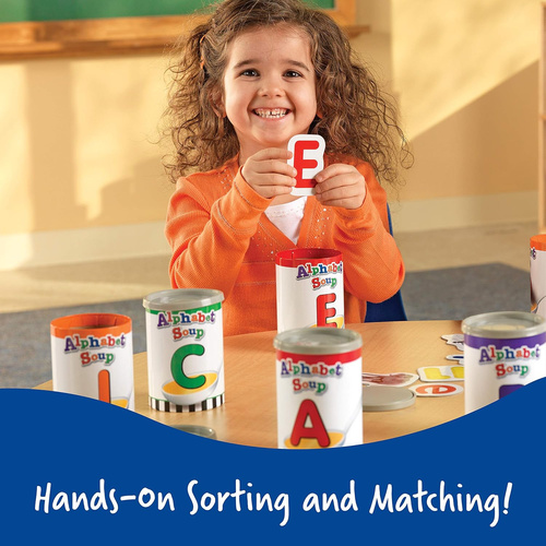Alphabet Soup Sorters-208 pieces