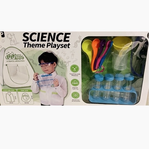 Keyno Science Theme Tent Playset with Accessories