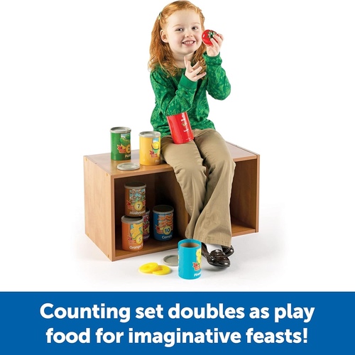1 to 10 Counting Cans- 55 pieces