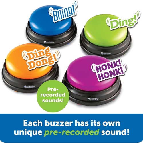 Answer Buzzers, Set of 4