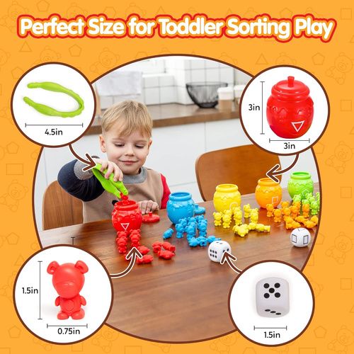 Counting Sorting Bears Toy Set