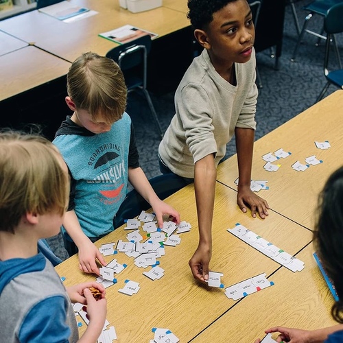 Key Education Sentence Building Game, Phonics Puzzles for Kids Ages 6-8, Learn to Read Parts of Spee