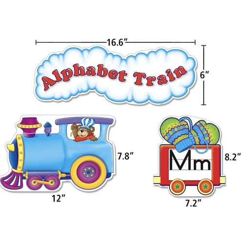 Teacher Created Resources Alphabet Train Bulletin Board Set