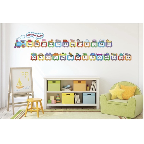 Teacher Created Resources Alphabet Train Bulletin Board Set