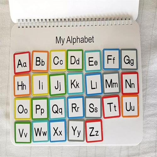 Busy Book,Toddler - PreK- Kg Busy Book - 12 Page Preschool Learning Activity Book | Toddler Preschoo