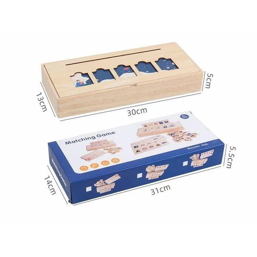 Montessori matching game, Mathematics - Montessori Toys for Toddler Children - Keep them engaged for hours with this learning toyLearn to Match the NumbersBasics of Counting, Addition, SubtractionHigh Quality Educational Learning Toy