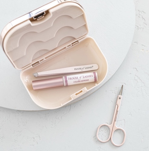 House Of Lashes Precious Gem Lash Case- Rose Quartz