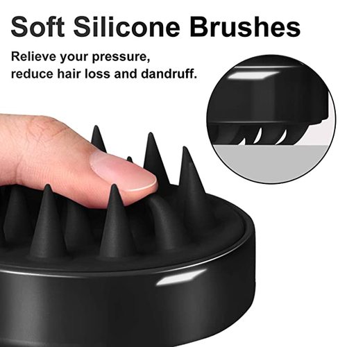 2-Pack Hair Scalp Massager Shampoo Brush with Soft Silicone