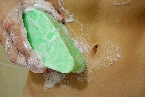 Spongeables Anti-Cellulite Body Wash in a Sponge, fresh Aloe Scent