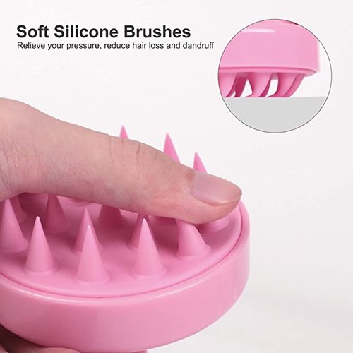 2-Pack Hair Scalp Massager Shampoo Brush with Soft Silicone